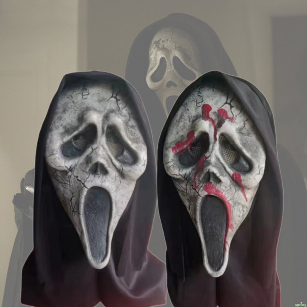 ⚡VẬN CHUYỂN NHANH CHÓNG⚡⚡ Mặt Nạ   Quái Ghostface Scream 6 Killer Latex Mascara Kinh Dị Zombie   Cà Rồng   Mặt Lễ Hội Cosplay Trang Phục Halloween đáng Sợ Đạo Cụ Cosplay Tà ác