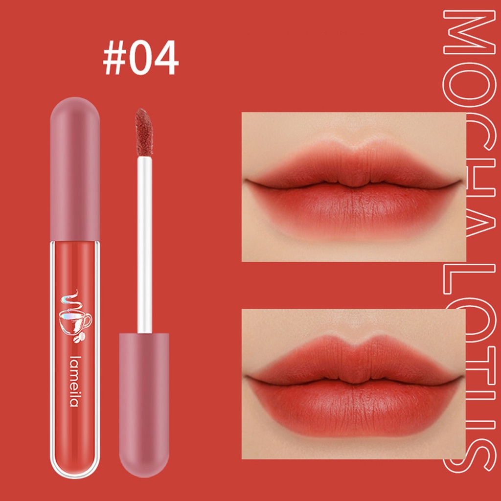 Vog Tím Thủy Tinh Nước Gương Môi Men Son Môi Chống Thấm Nước Lâu Dài Dưỡng Ẩm Son Bóng Nhiều Màu Sắc Tỏa Sáng Chăm Sóc Môi Trang Điểm