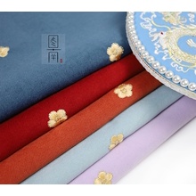 Vải Voan Thêu Phượng Hoàng Nhiều Màu Sắc Dùng May Áo Sơ Mi diy