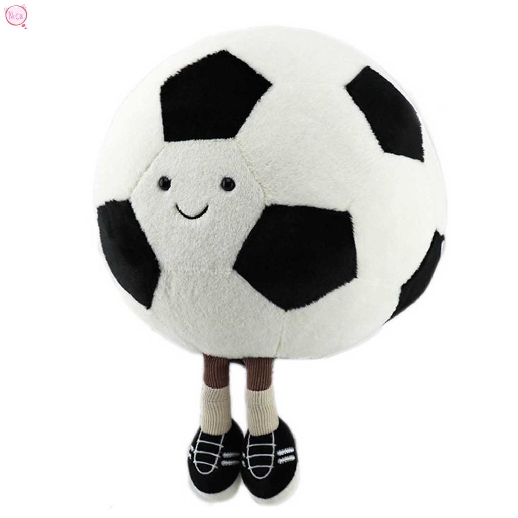 Dễ Thương Búp Bê Nhồi Bông Mềm Mại Hình Quả Bóng Rổ / Bóng Đá
