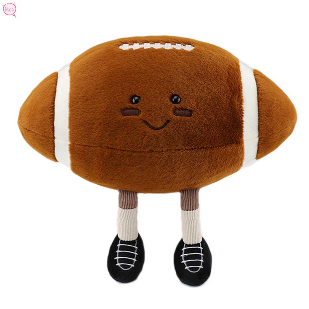 Dễ Thương Búp Bê Nhồi Bông Mềm Mại Hình Quả Bóng Rổ / Bóng Đá