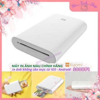 [HÀ NỘI Máy in ảnh màu Xiaomi thông minh không dây mini cho ios, Android
