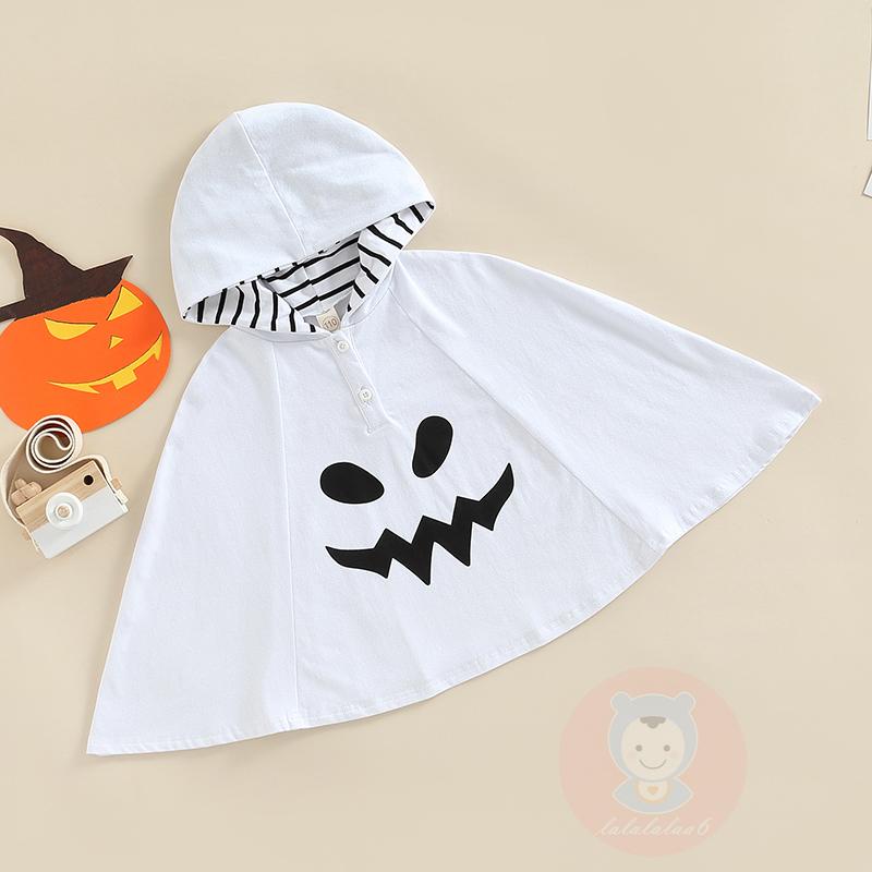 Áo Choàng In Hoạt Hình Ma Kiểu halloween Cá Tính laa6