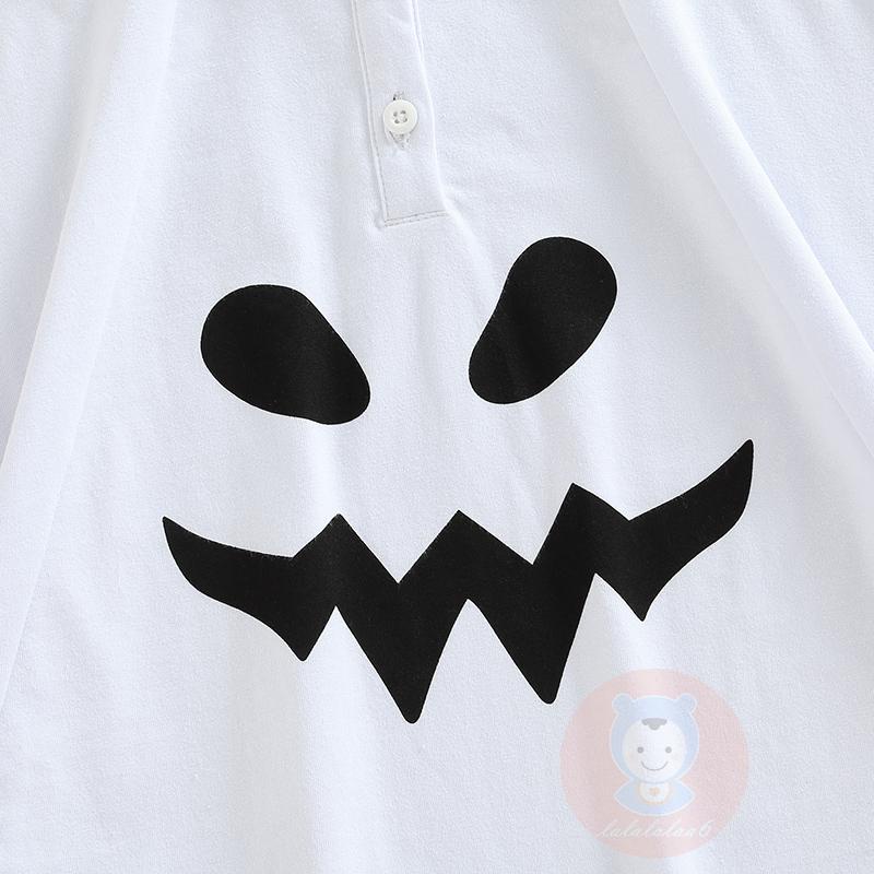 Áo Choàng In Hoạt Hình Ma Kiểu halloween Cá Tính laa6