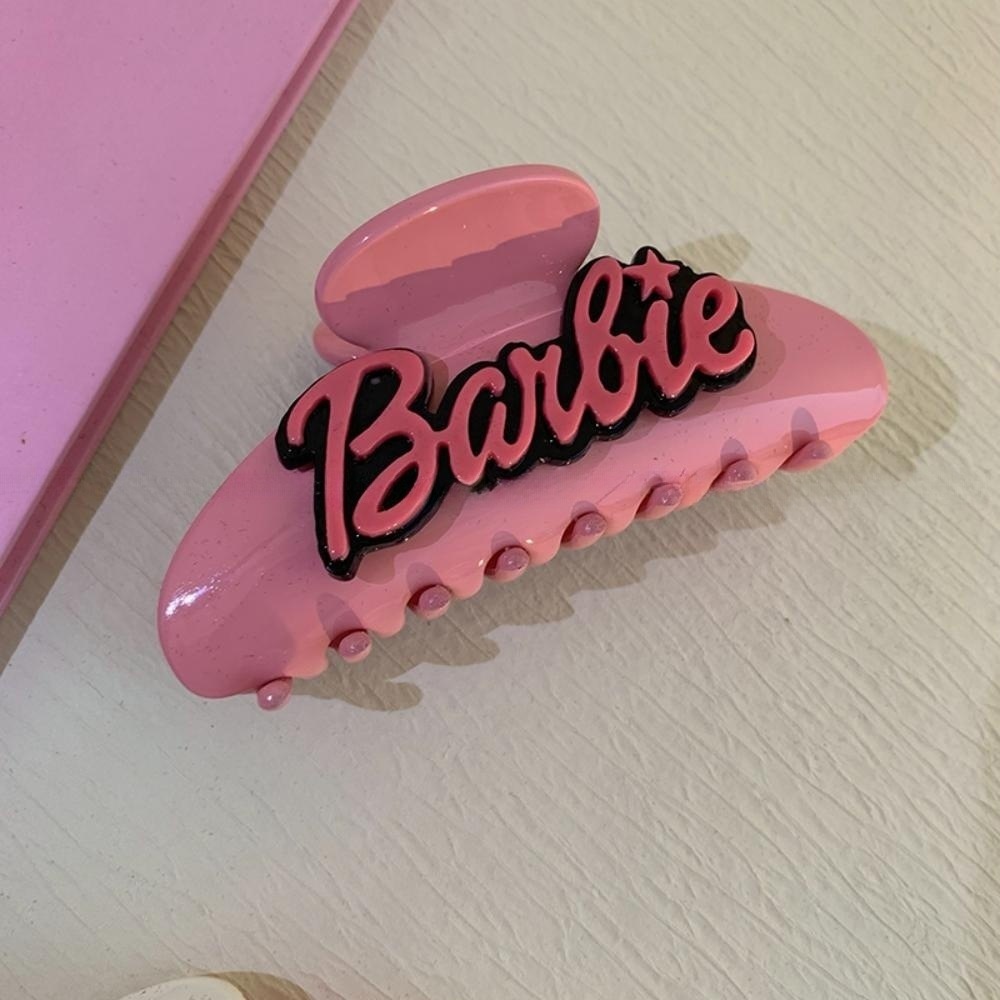 Kẹp Tóc Hình Cá Mập / Chữ dopamine y2k Màu Trái Cây 2023