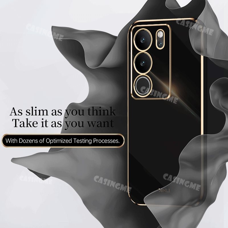 Ôp Điện Thoại Silicon Dẻo Tráng Gương 6d Chống Sốc Cho vivo v29 5g 2023 vivo v29 29v 5g v 29 vivov29 Ốp