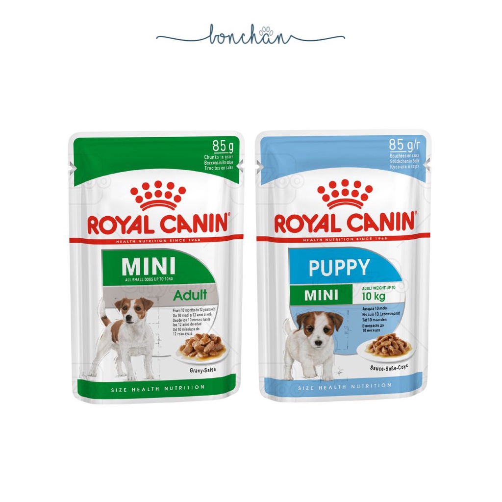 Pate Royal Canin Mini Puppy Mini Adult cho giống chó nhỏ gói 85g