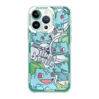 Ốp Điện Thoại Trong Suốt Chống Rơi In Hình Pokemon Cho iphone 11 12 13pro max x xr xs max se 7 plus 8 plus 14 pro max