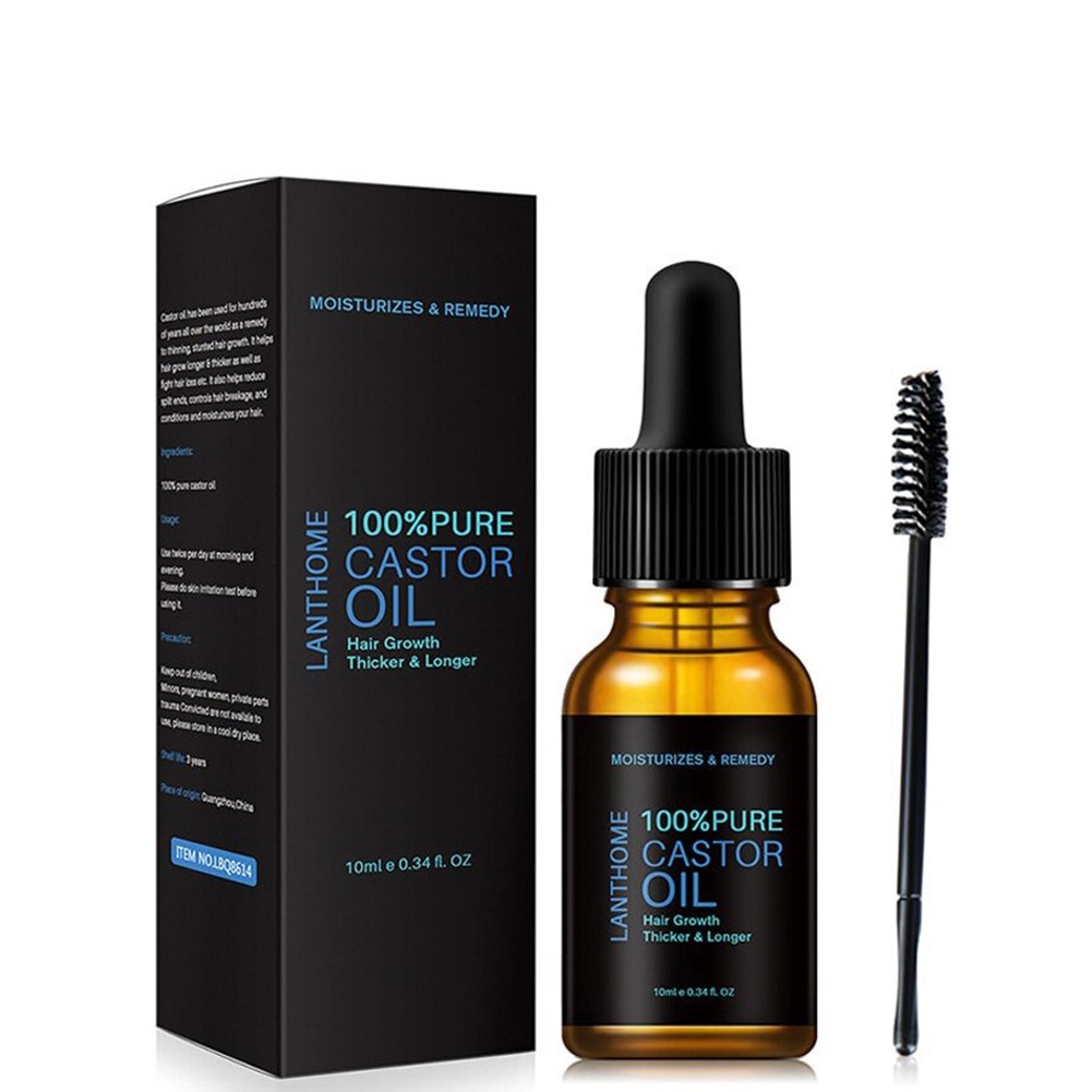 Tinh Chất Mọc Mi 10ML Kích Thích Mọc Lông Mi Làm Dày Lông Mi Nhanh Tự Nhiên Nuôi Dưỡng Mi Dài Và Cong YR