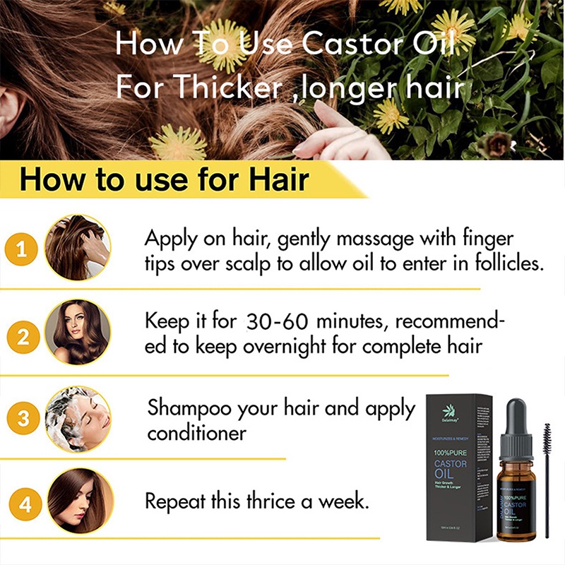 Tinh Chất Mọc Mi 10ML Kích Thích Mọc Lông Mi Làm Dày Lông Mi Nhanh Tự Nhiên Nuôi Dưỡng Mi Dài Và Cong YR