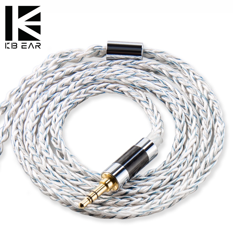 Kbear st9 Dây Cáp Kết Nối Mạ Vàng 4n Cổng 3.5mm Qc Cho kz / storm st8