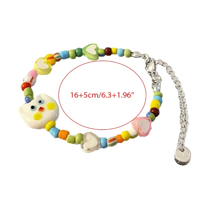 Vòng Tay Handmade Hình Mặt Cười Thời Trang Cho Cặp Đôi YR