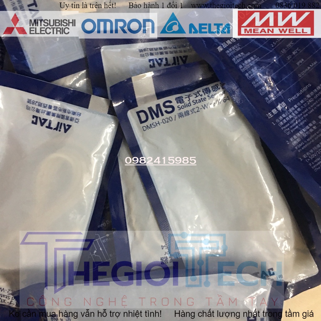 Cảm biến DMSH-020 (AiRTAC) Cảm biến 2 dây chống nước