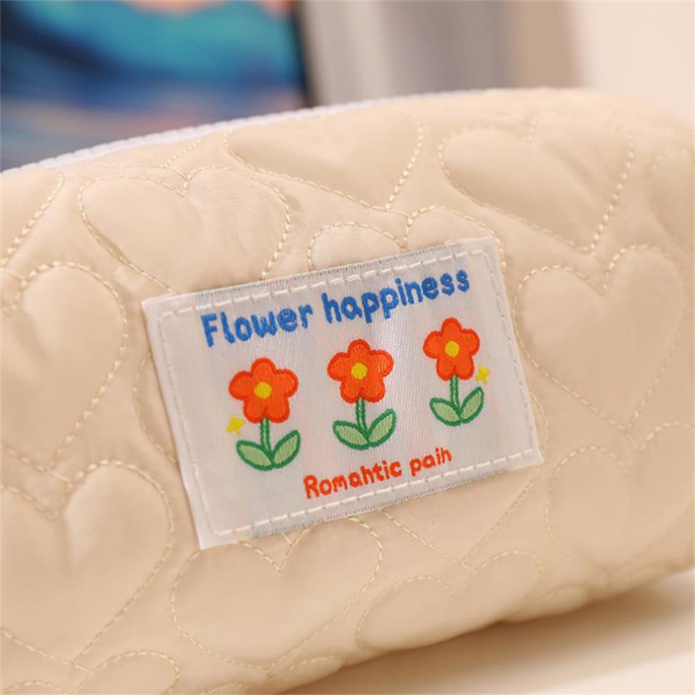Kawaii Túi Đựng Bút Hình Hoa Nhỏ Đơn Giản Dễ Thương