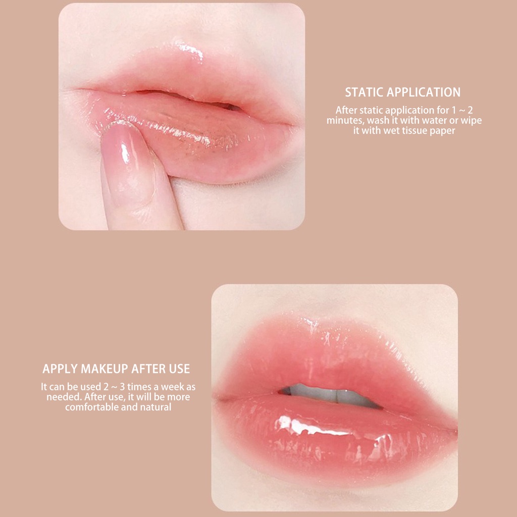 Vog Mặt Nạ Môi Tẩy Tế Bào Chết Dưỡng Ẩm Chống Lão Hóa 15g