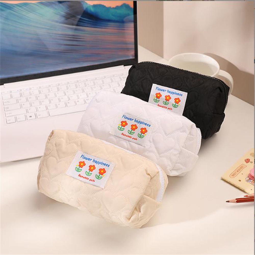 Kawaii Túi Đựng Bút Hình Hoa Nhỏ Đơn Giản Dễ Thương