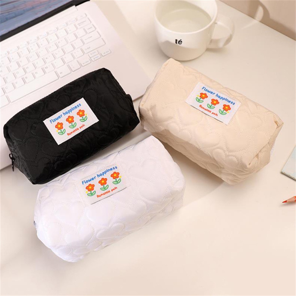 Kawaii Túi Đựng Bút Hình Hoa Nhỏ Đơn Giản Dễ Thương