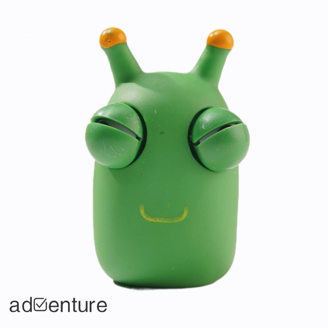 Adven Đồ Chơi Bóp Giảm Căng Thẳng Hình Con Sâu Cỏ Vui Nhộn Làm Quà Tặng Cho Trẻ Em