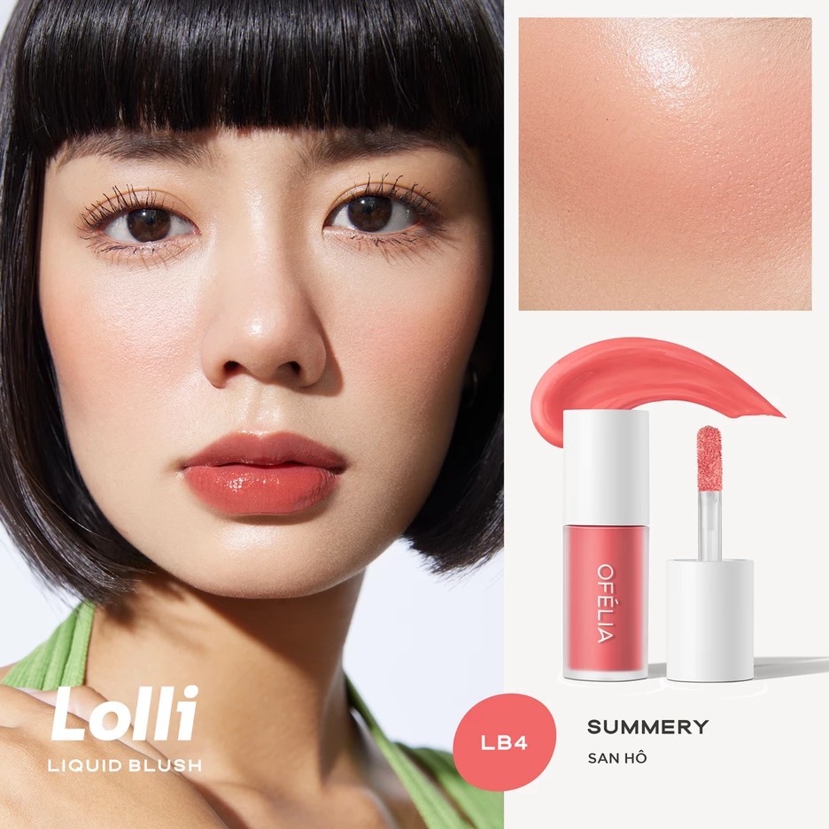 OFÉLIA - Má kem Lolli Liquid Blush 4.3g
