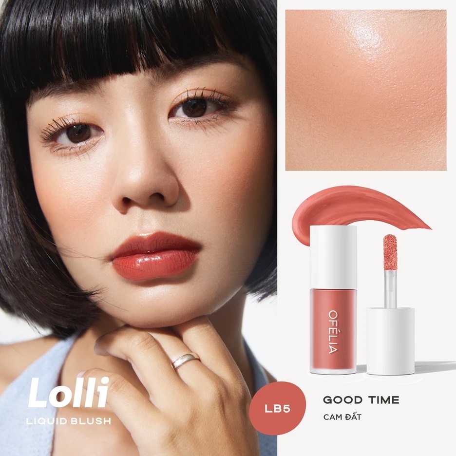 OFÉLIA - Má kem Lolli Liquid Blush 4.3g