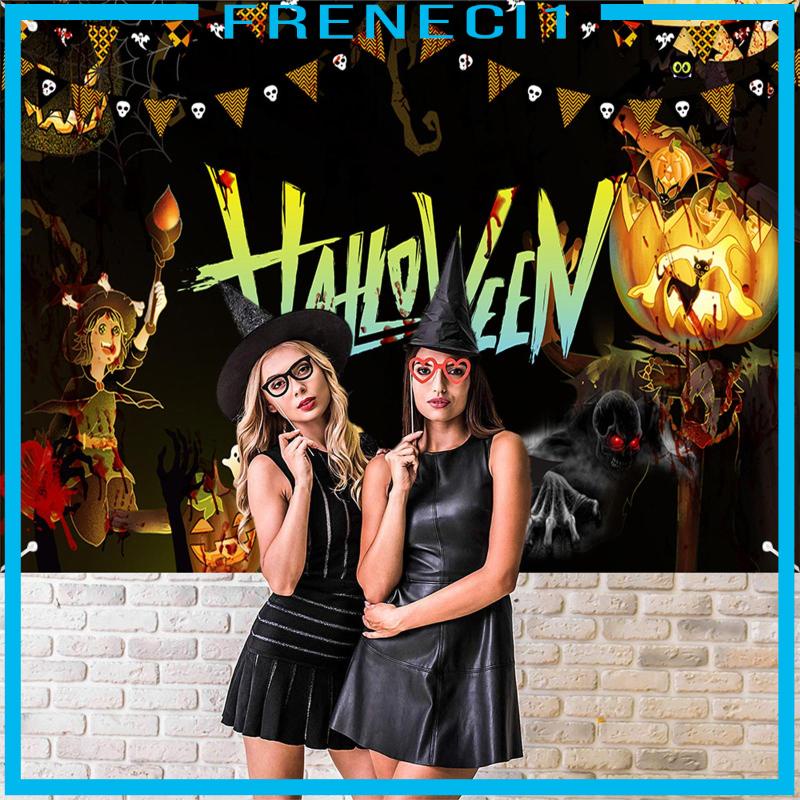 Banner Trang Trí Phông Nền Tiệc halloween Kinh Dị