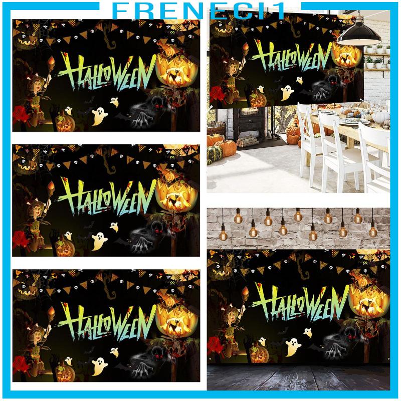 Banner Trang Trí Phông Nền Tiệc halloween Kinh Dị