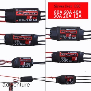 1 mạch điều khiển tốc độobbywing walker 12a 20a 30a 40a 50a 60a 80a esc cho máy bay điều khiển từ xa fpv rc