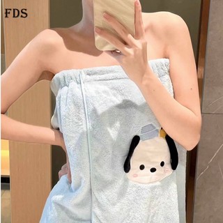  Fds Khăn Tắm Thấm Hút Tốt Nhanh Khô Hình Chú Chó pacha Đáng Yêu Cho Nữ