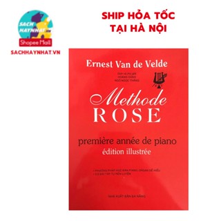 Sách - Phương Pháp Học Đàn Piano Vỡ Lòng Methode Rose ( bản đen trắng )