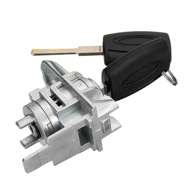Bộ Ổ Khóa Cửa Trước Bên Trái Kèm Chìa Khóa Cho Xe Hơi ford focus c-max s-max 1552849