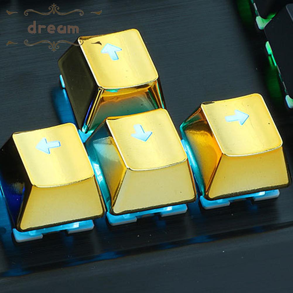 Keycap Electroplating Individuality Light Transmission Metallic Texture