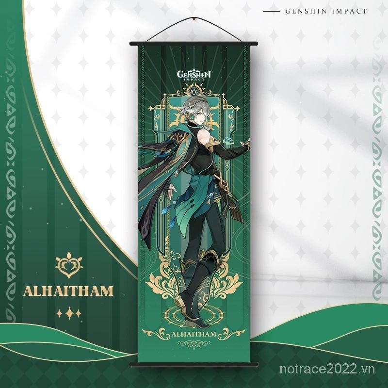 ★Genshin Impact★Mới Tranh Treo poster Hoạt Hình anime Nhật Bản fontaine magician lyney & lynette