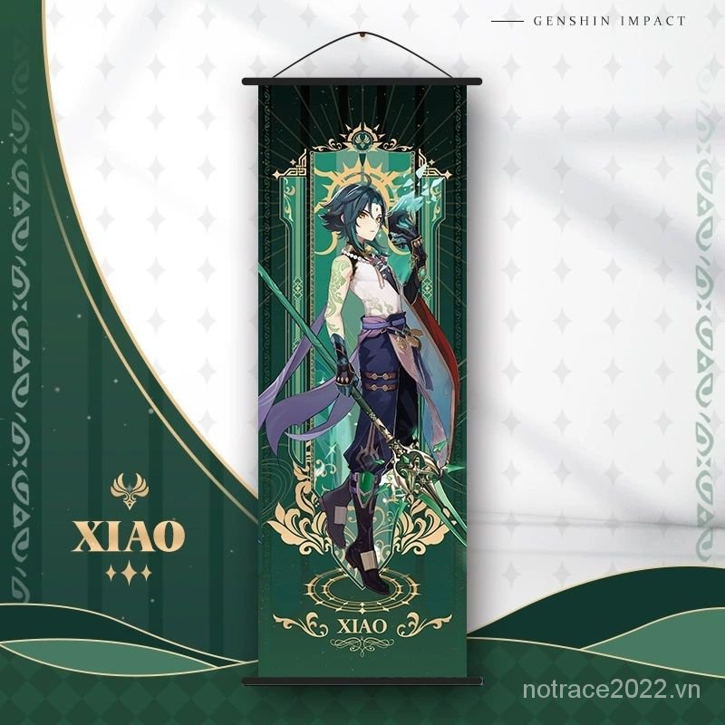 ★Genshin Impact★Mới Tranh Treo poster Hoạt Hình anime Nhật Bản fontaine magician lyney & lynette