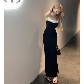Mới Đầm Hoa Dáng Ôm Xẻ Tà Thời Trang Quyến Rũ Cho Nữ