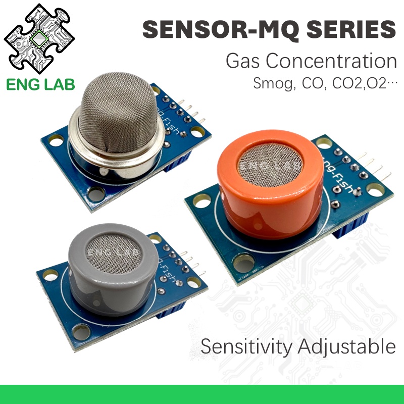 ENGLAB★Mô-đun Cảm Biến Khí gas Dòng mq smog / alcohol / Metane / carbon monoxide / Chất Lượng Không Khí / Hydro / Cảm Biến propane
