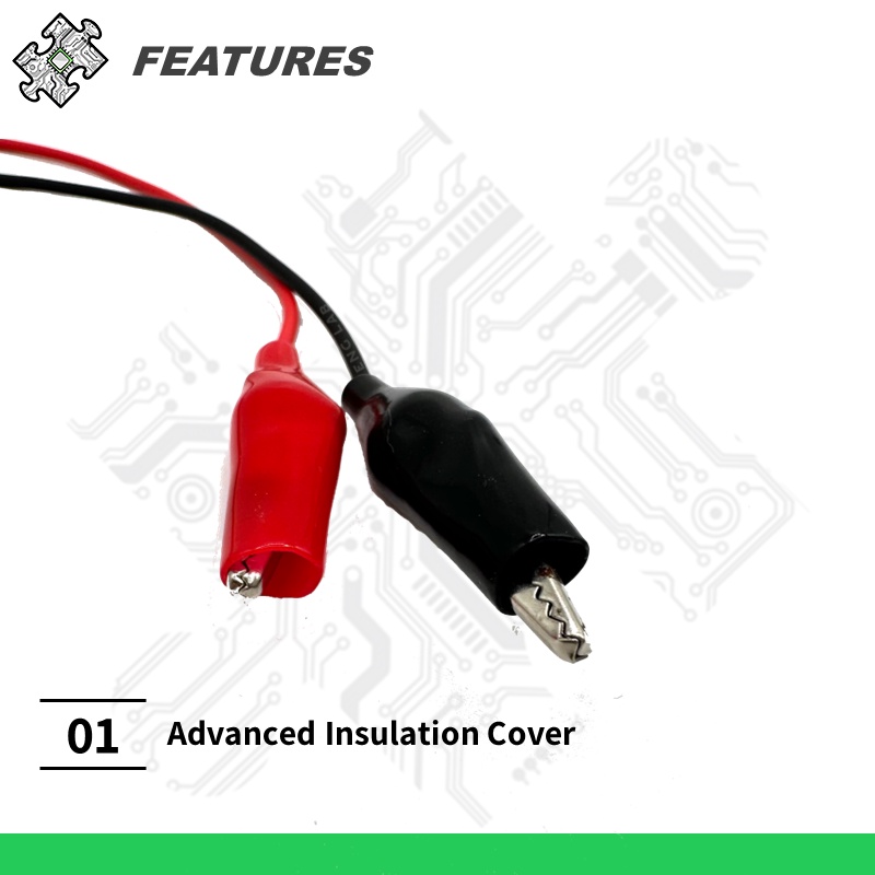 ENGLAB★Kẹp Cá Sấu Hai Đầu 50cm Bằng Silicon Cách Nhiệt Chuyên Dụng