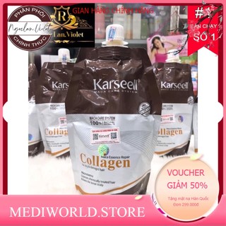 ( Karseell-Chính Hãng ) Kem Hấp Phục Hồi Tóc Collagen Karseell Maca Dạng Túi 500ML 5.0