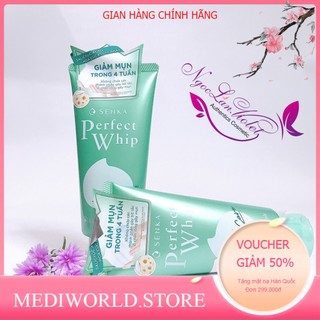 Sữa Rửa Mặt Dành Cho Da Mụn Senka Perfect Whip Acne Care 100g