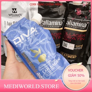 Kem ủ tóc hấp dầu collagen diva 500ml – ý