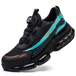 Size 36-47 giày an toàn lười nút xoay giày an toàn tiện lợi giày công sở không dây giày hàn nam giày bảo vệ giày mũi thép giày hàn nhẹ giày đi bộ đường dài giày hàn mũi thép giày công sở giày an toàn giày thể thao giày thể thao thời trang năng động