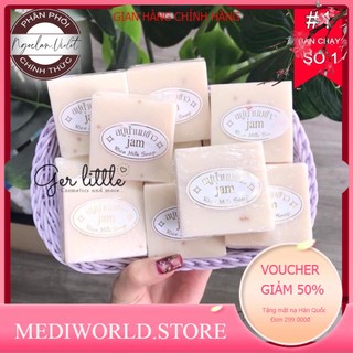(Mặt & Body) Xà Phòng Sữa Gạo Thái Lan