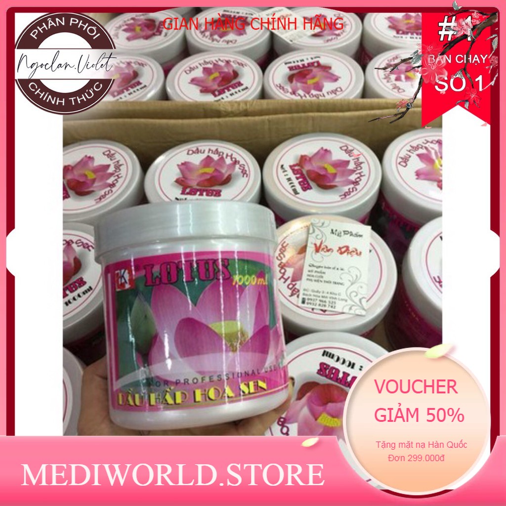 Hấp dầu hoa sen Lotus 500ml chính Hãng 100%
