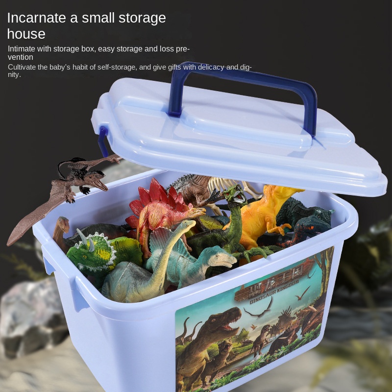 Bộ Đồ Chơi Mô Hình Khủng Long Bằng Cao Su Mềm Dành Cho Trẻ Em