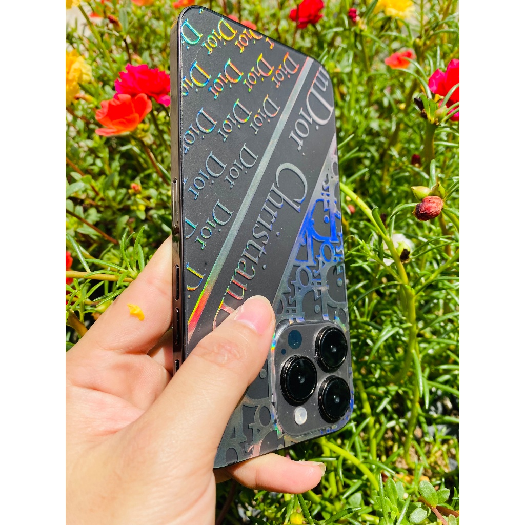 Miếng dán Ppf hoạ tiết Di-or cho Androi và Iphone từ 5/5s đến Iphone 14promax