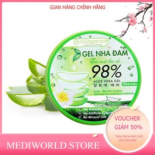 Gel Dưỡng Ẩm Nha Đam Milaganics 300ml