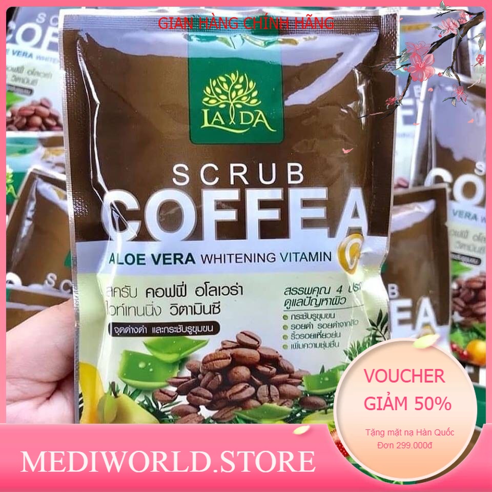 Tẩy Tế Bào Chết Coffee LADA (Thái Lan)