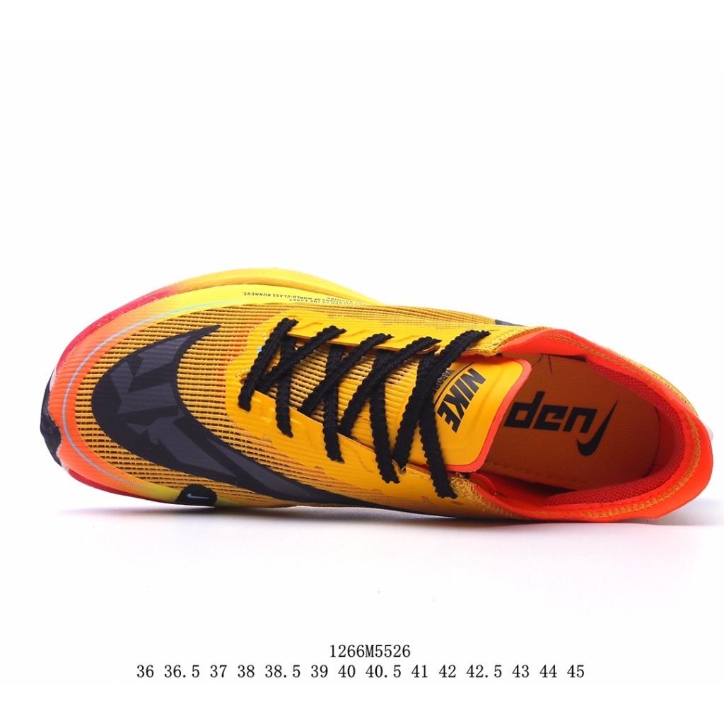 Zoomx vaporfly next% 2 "Màu Xanh Lam Băng" break 2 series marathon Xốp Siêu Nhẹ Giảm Giá Giày Chạy Bộ Màu Vàng