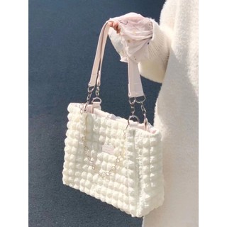 Túi Xách Đeo Vai Hình Đám Mây Kích Thước 35x25 Phong Cách Thời Trang Hàn Quốc Dành Cho Nữ