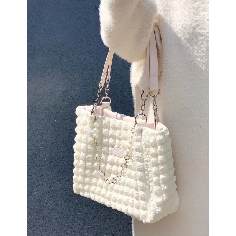 Túi Xách Đeo Vai Hình Đám Mây Kích Thước 35x25 Phong Cách Thời Trang Hàn Quốc Dành Cho Nữ