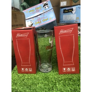 LY THUỶ TINH BUDWEISER MESSI CAO CẤP [ Hoàn Tiền Nếu bể vỡ khi nhận hàng ]
